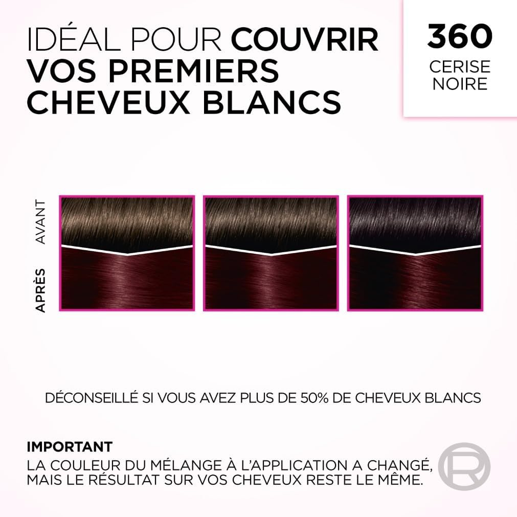 Thumbnail 6 de L’Oréal Paris Casting Crème Gloss 360 Cerise Noire (3.60) – Coloration semi-permanente sans ammoniaque