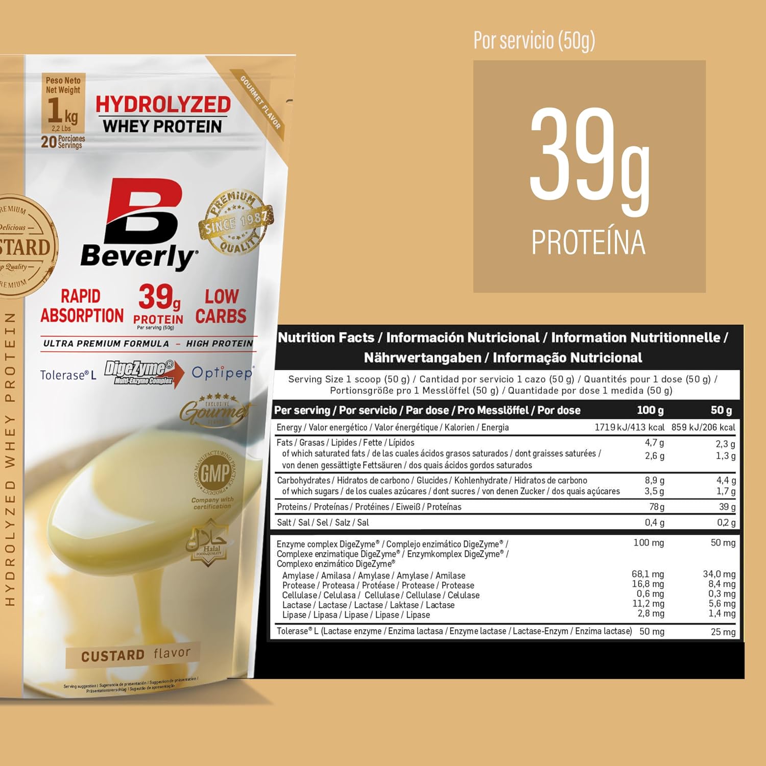 Thumbnail 3 de Beverly ZERO DELICATESSE | 1 Kg | Proteína Whey 🌟
