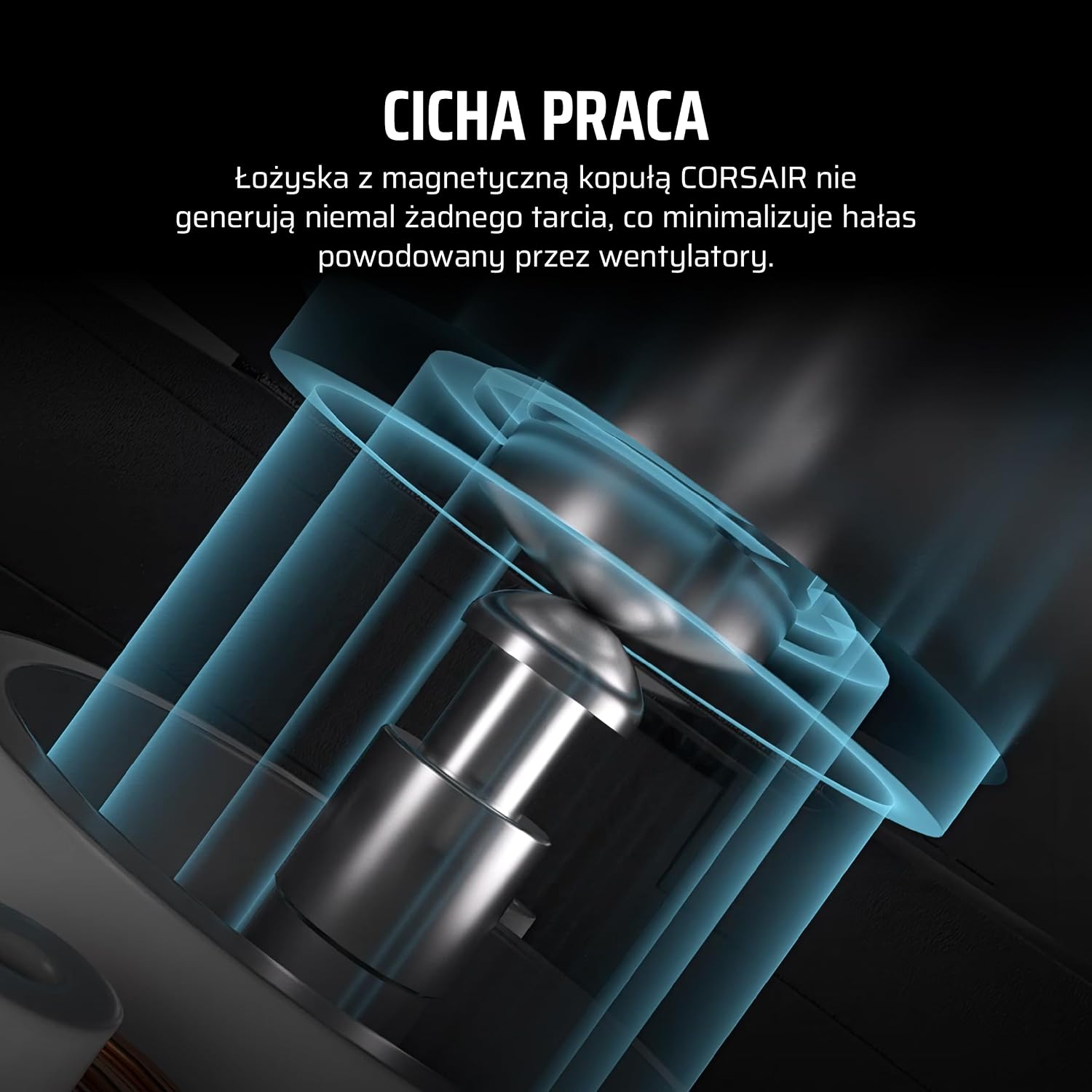 Thumbnail 6 de CORSAIR iCUE LINK LX140-R RGB – zestaw 2 wentylatorów 140 mm PWM