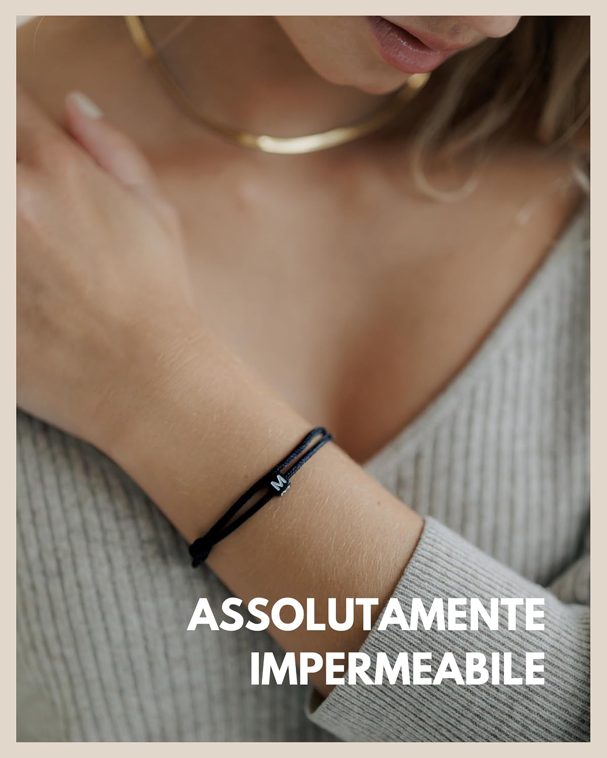 Thumbnail 5 de GD GOOD.designs bracciale con lettere regolabile 14-25 cm