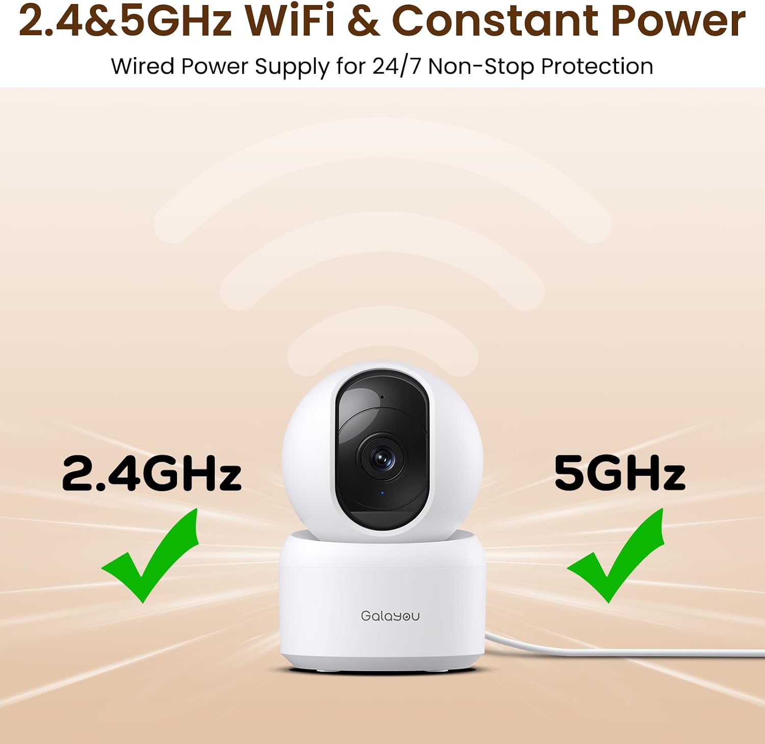 Thumbnail 5 de GALAYOU Indoor Security Cameras, 4-Pack