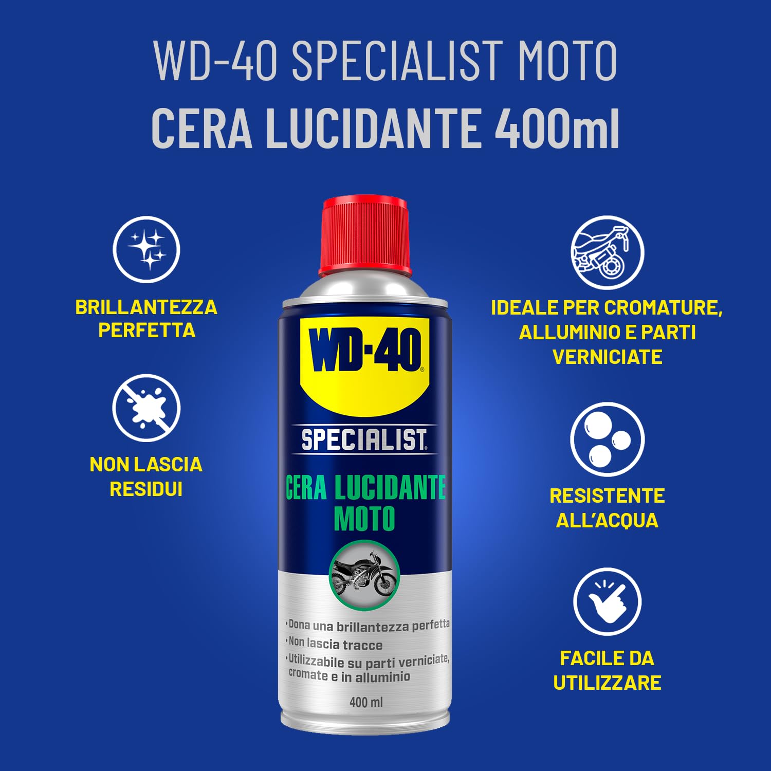 Thumbnail 4 de WD-40 Specialist Kit Pulizia Moto Professionale