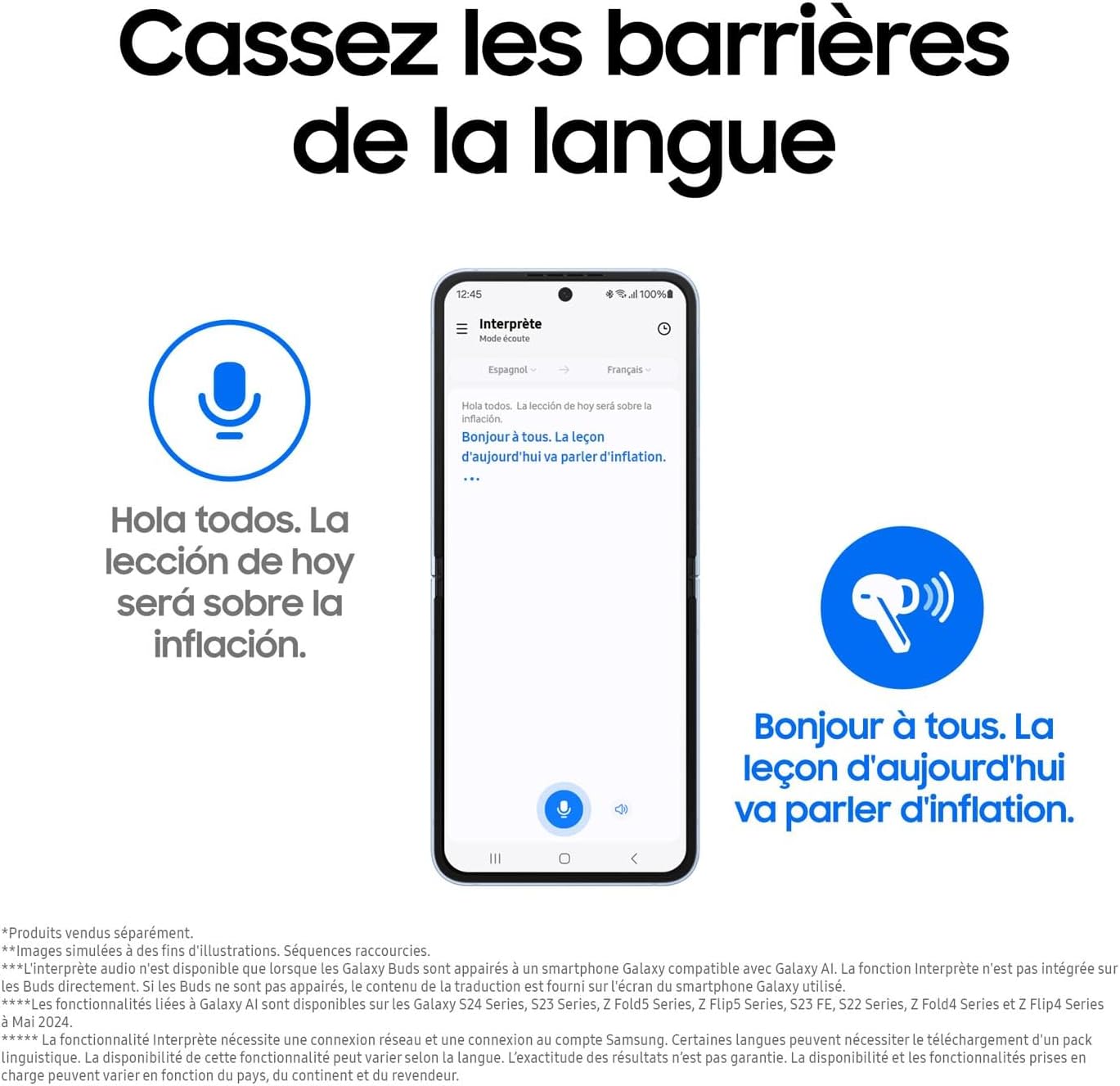 Thumbnail 6 de Samsung Galaxy Buds3 écouteurs sans fil