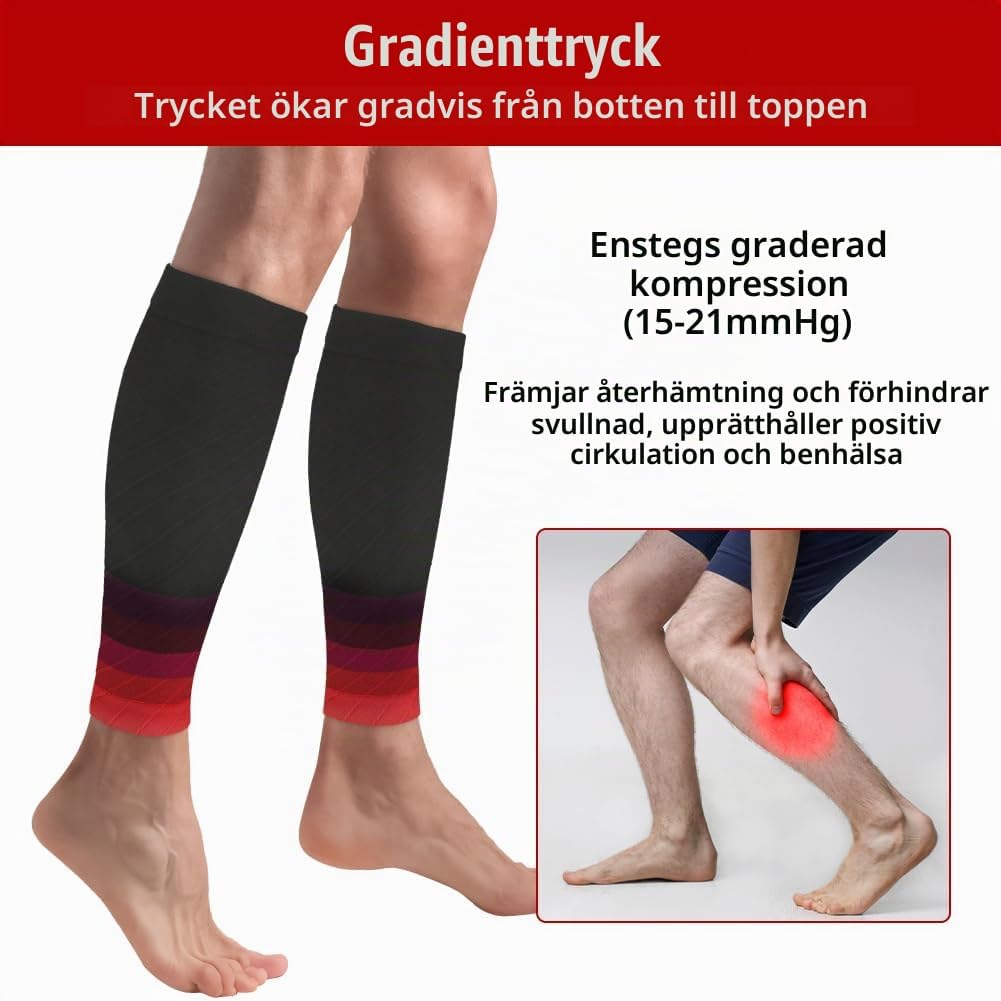 Detalle de ACWOO 3937743 vadkompressionsärmar, knälånga med hög stretch
