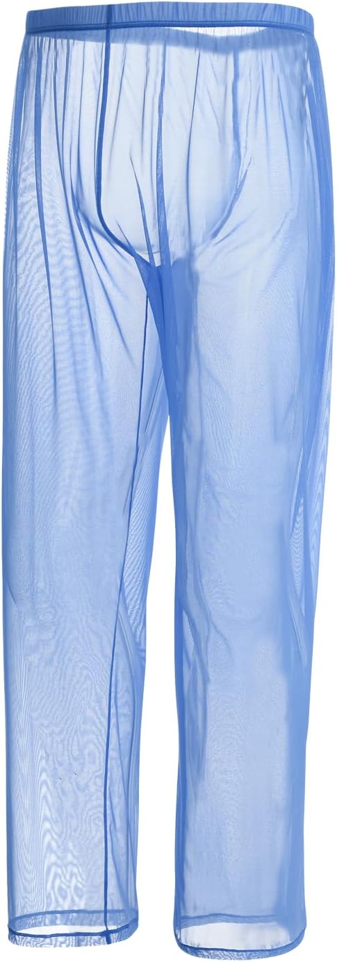 Detalle de YAHWULAI Herren Schlafanzughosen – Leichtes, hautfreundliches Nylon-Elastan-Gemisch