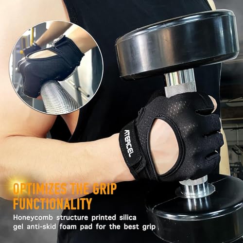 Detalle 2 de ATERCEL Weight Lifting Gloves breathable, super lightweight