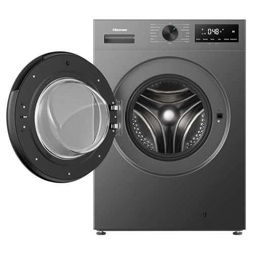 Thumbnail 21 de Hisense 9kg Washing Machine WF1I9042BBP – Black, 1400rpm, Steam Hygiene & 15 Programmes