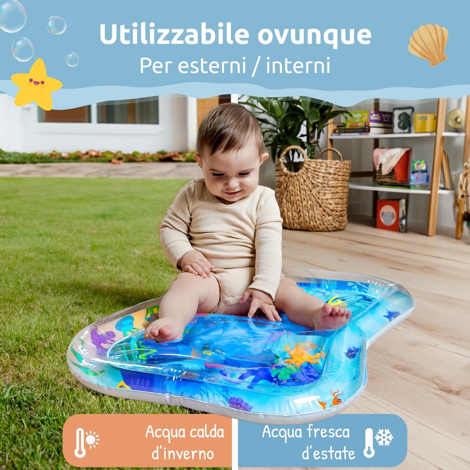 Thumbnail 5 de Mallie Tappeto Acqua Neonati Tummy Time