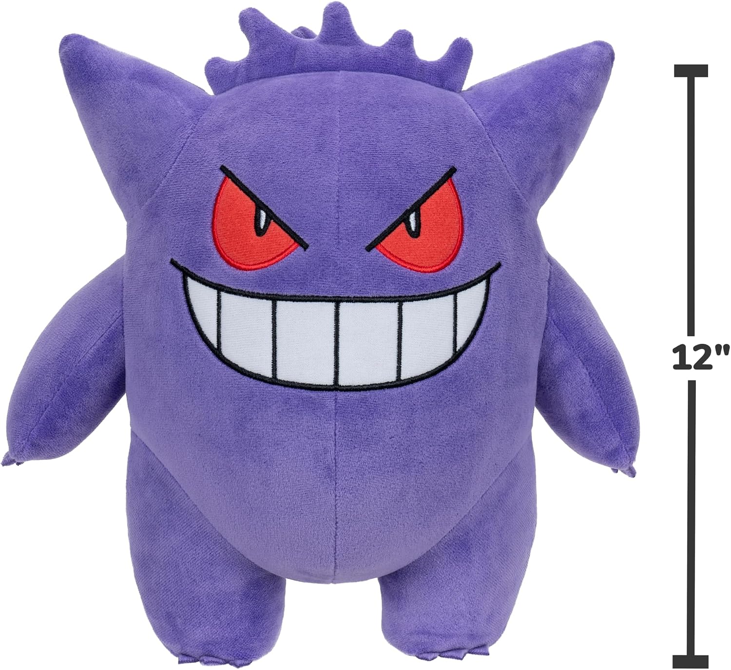 Thumbnail 4 de Gengar Plush 12-Inch soft Pokémon toy