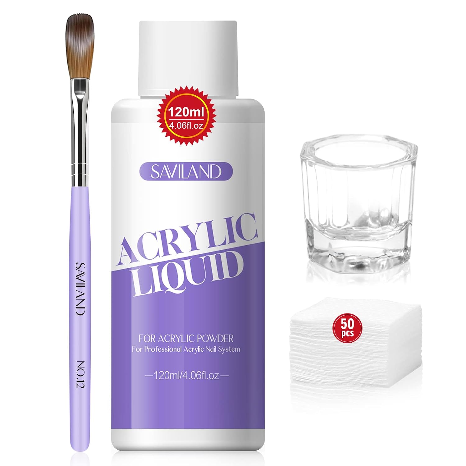 Detalle de Saviland Acryl Liquid 120 ml MMA-Frei