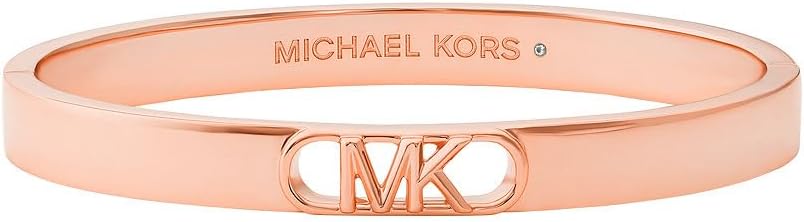 Thumbnail 4 de Bracelet Michael Kors pour femme en laiton argenté, fermoir boîte et languette