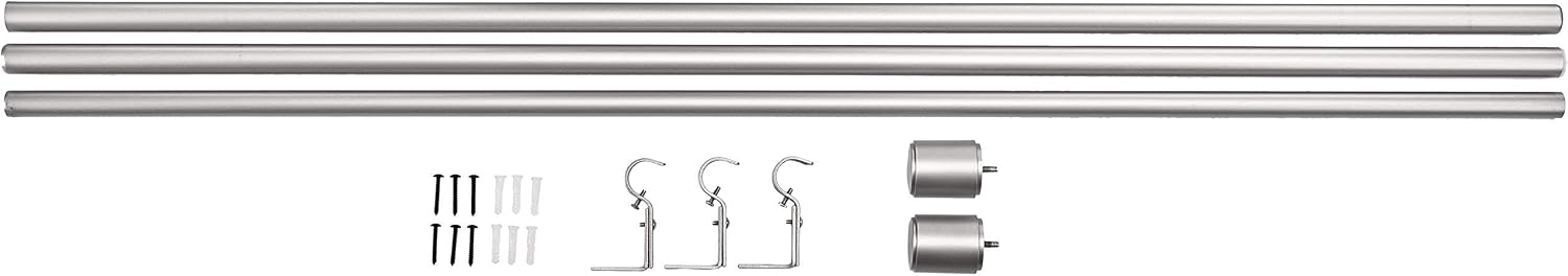 Thumbnail 6 de Amazon Basics Extendable Curtain Pole 183–366 cm 🪟