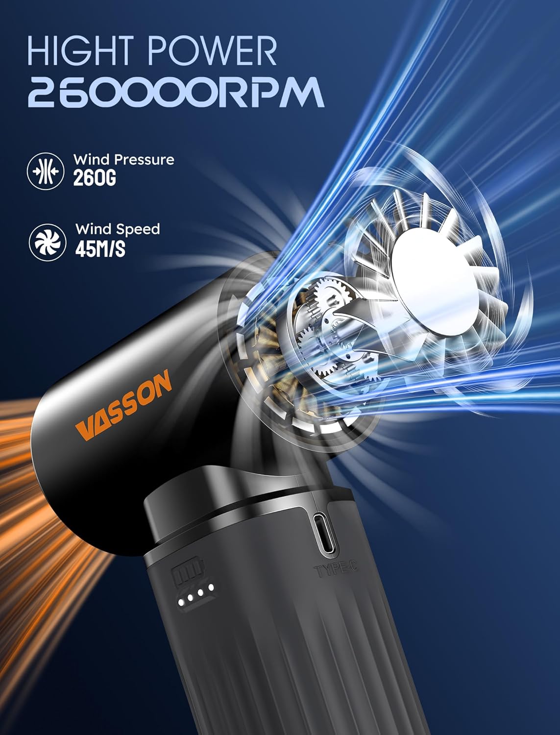 Thumbnail 2 de Compressed Air Duster 260000 RPM 🧹