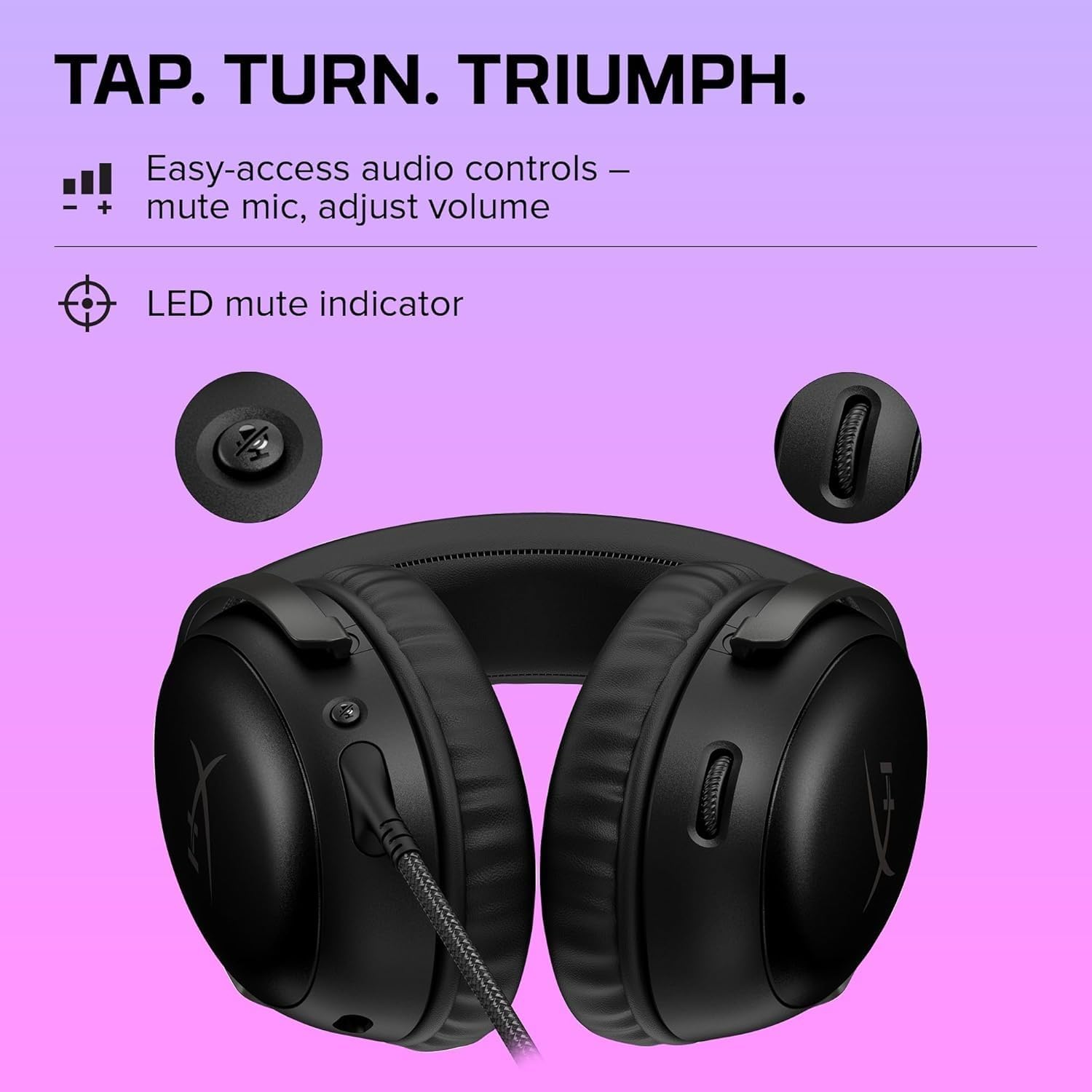 Thumbnail 6 de HyperX Cloud III — Casque Gaming Filaire: confort durable et son polyvalent