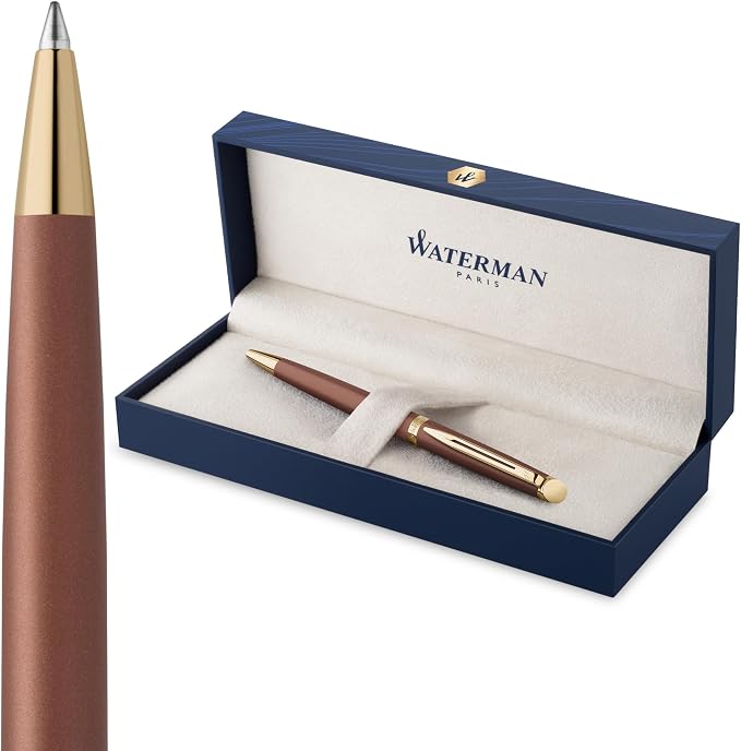 Detalle de Waterman Hémisphère Bolígrafo Rojo Cobre ✒️ Edición Discreta