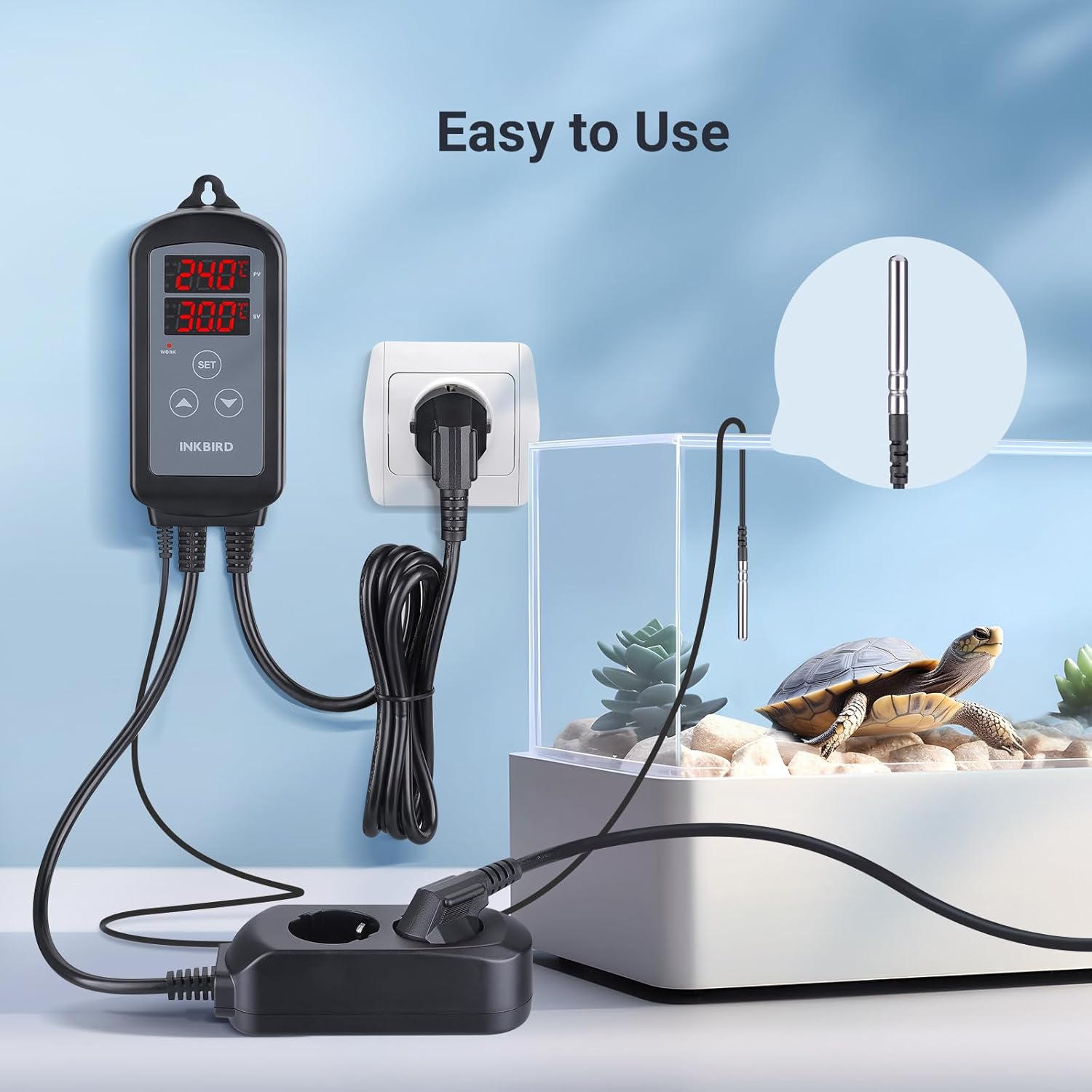 Thumbnail 4 de Inkbird ITC-2T Thermostat 2 Ausgänge für Terrarien