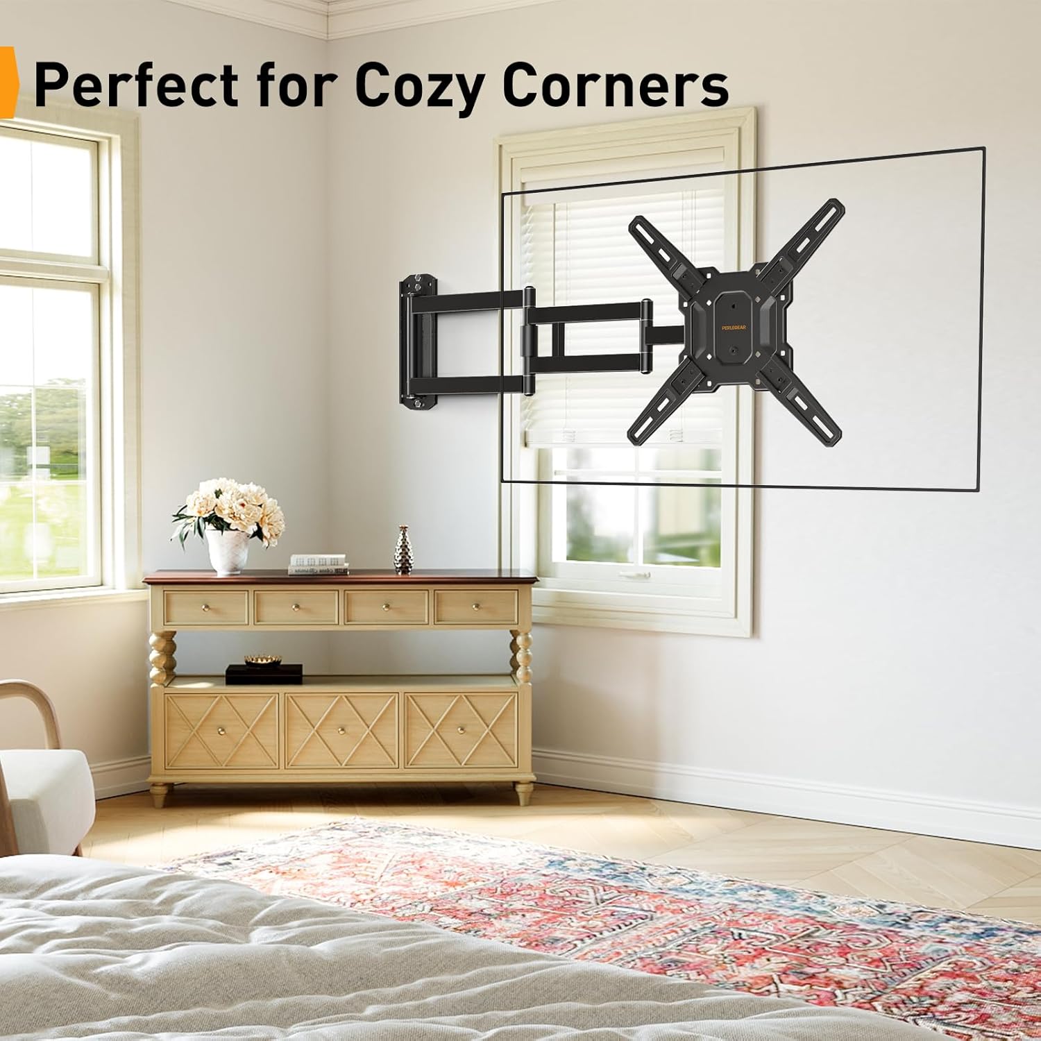Thumbnail 6 de Perlegear Long Arm TV Wall Mount 37.4"