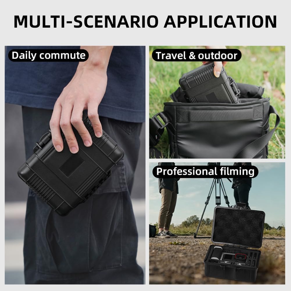 Thumbnail 5 de Lokyoyo hard safety case for Insta360 Ace Pro / 2 Xplorer Grip Kit with organiser slots