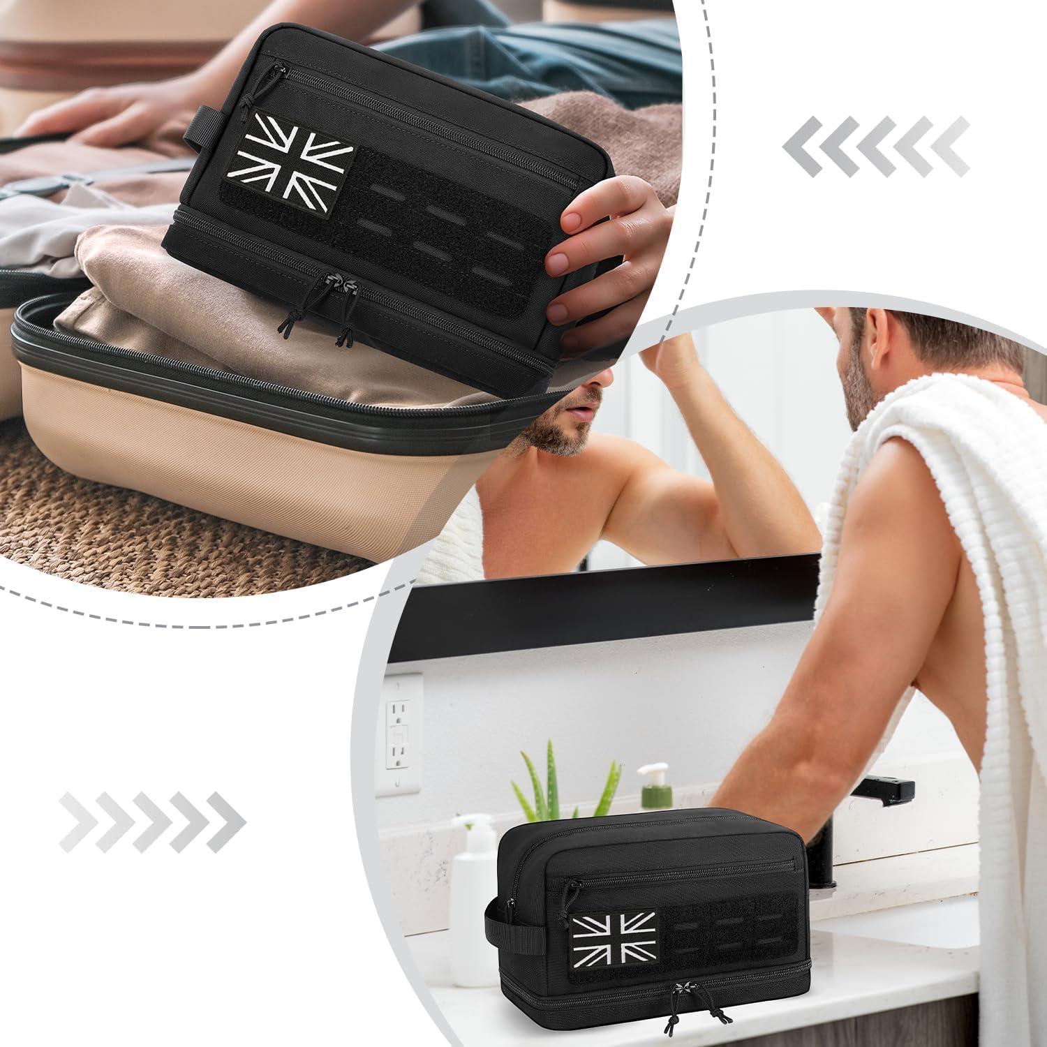 Thumbnail 5 de ETRONIK Tactical Toiletry Bag for Men