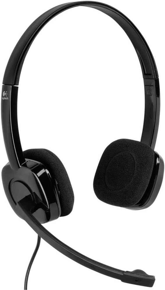 Detalle de Logitech H151: Cuffie Cablate con Microfono Ruotabile e Controlli in Linea