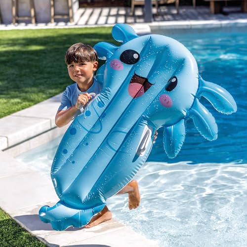 Detalle de Intex Colchoneta Hinchable ajolote 94x109x14 cm – diversión en piscina y playa