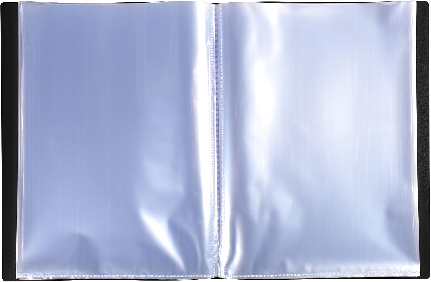 Thumbnail 1 de Exacompta 8851E Protège-documents OPAK – 100 pochettes cristal lisse, 200 vues, A4, noir