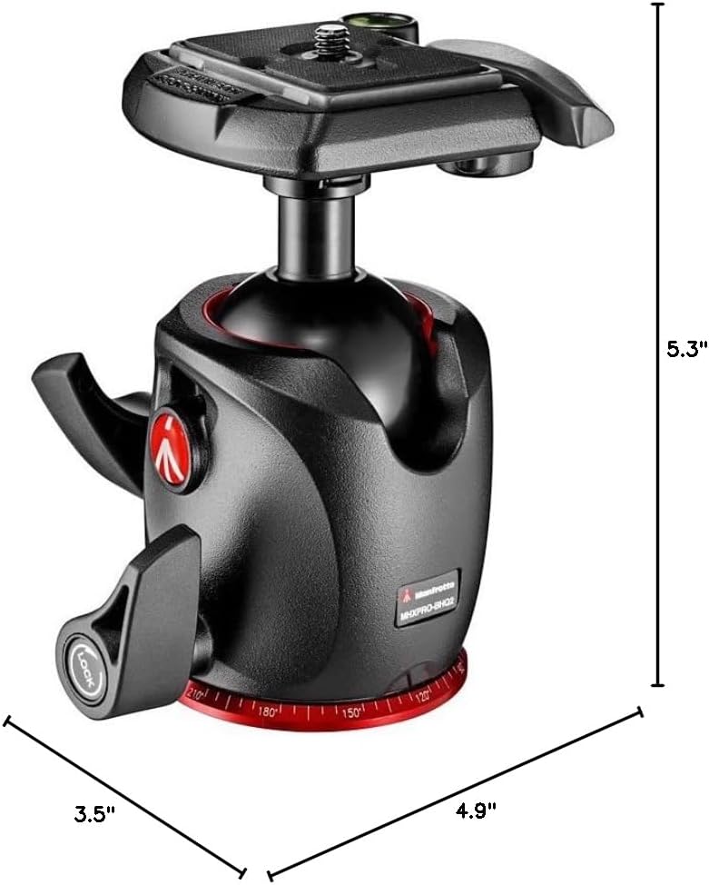 Detalle de Manfrotto MHXPRO-BHQ2 rotule 15 kg
