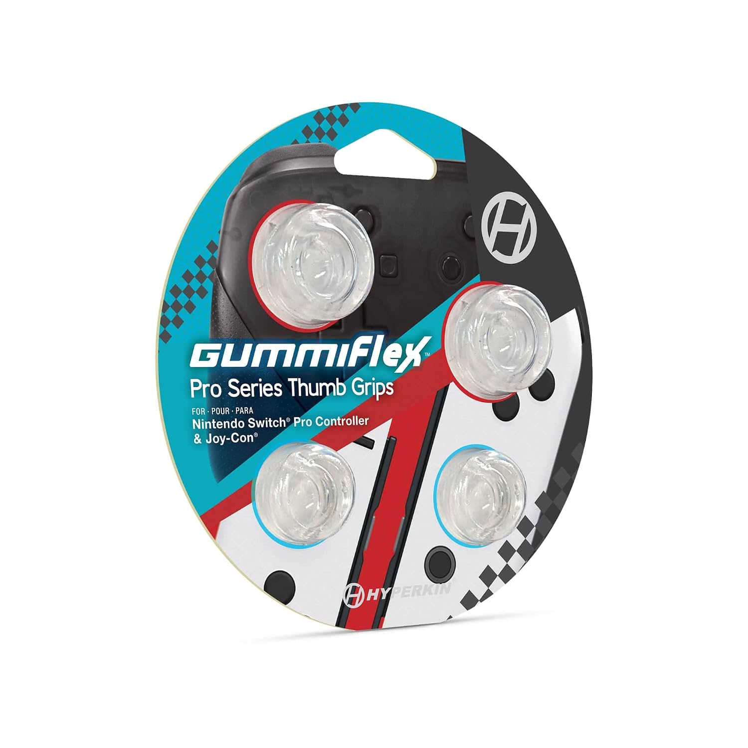 Thumbnail 1 de GummiFlex Pro Series Thumb Grips (4 Pack) for Nintendo Switch