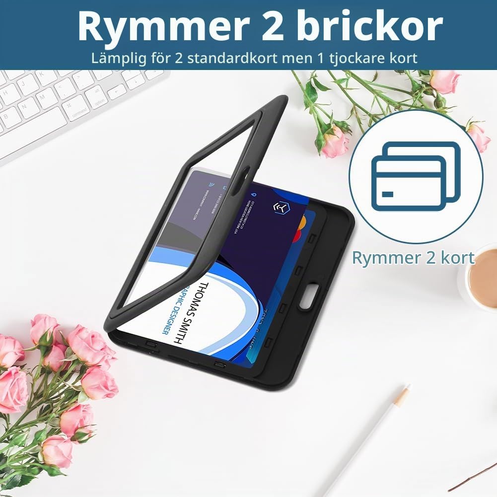 Thumbnail 2 de OFFCUP V9-2PCS-HKKT+GS-FBA ID-korthållare, 2-pack i hårdplast