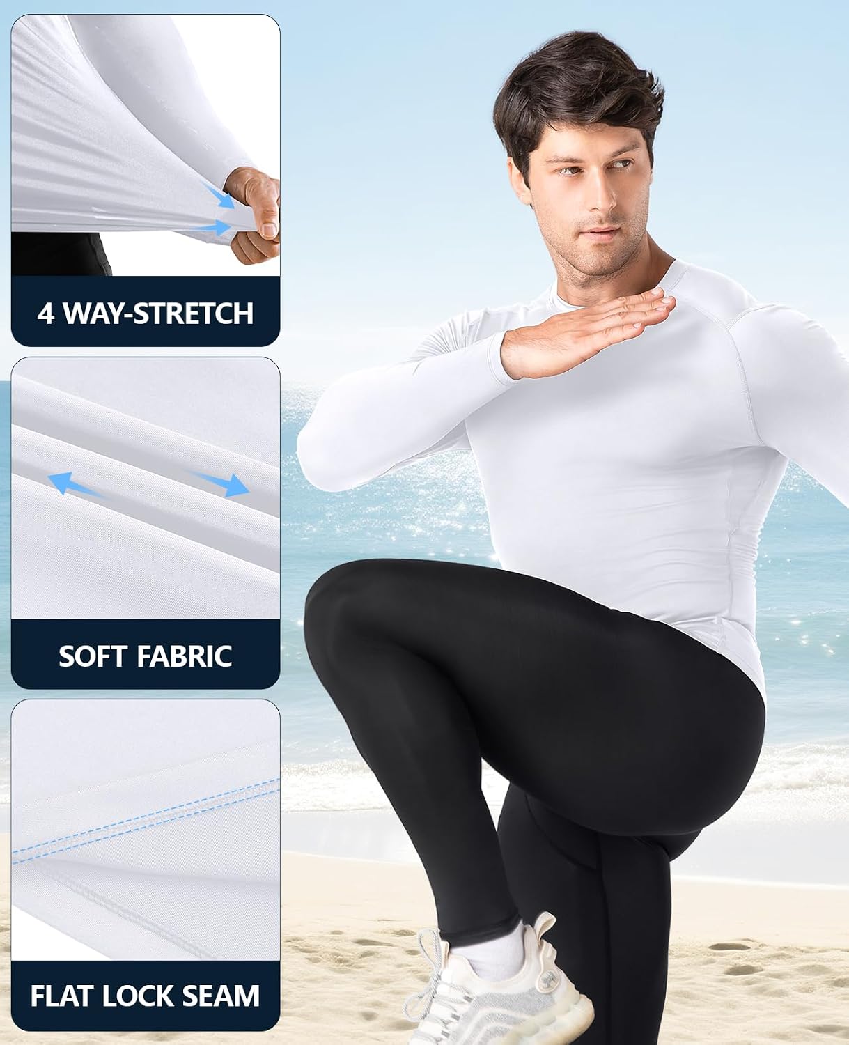 Thumbnail 2 de Niksa Long Sleeve Compression Tee