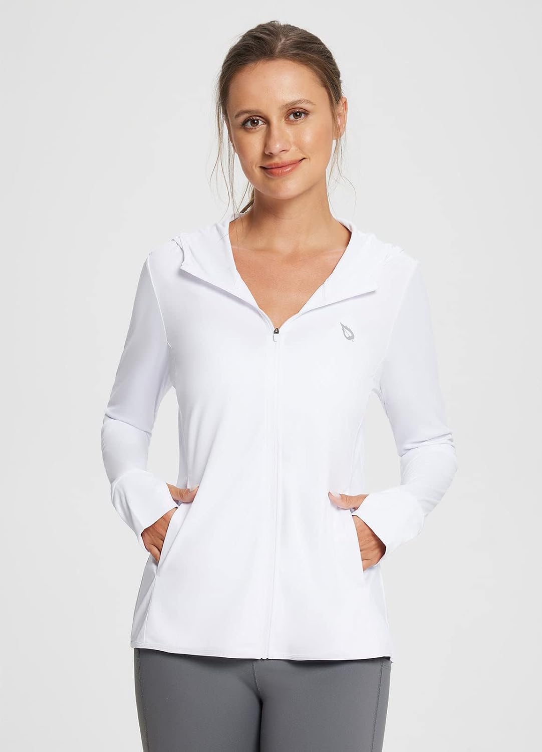 Thumbnail 2 de baleaf Women’s Sun Protection Jacket Hoodie (Lightweight Long Sleeve UPF 50+ Sun Cover Up)