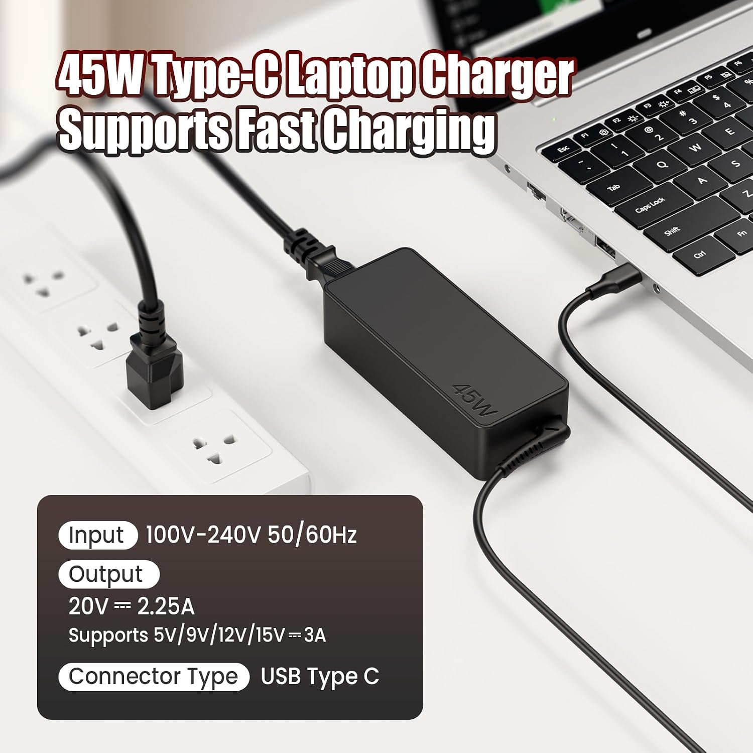 Thumbnail 1 de LJO-EEIH USB-C laptop charger 45W