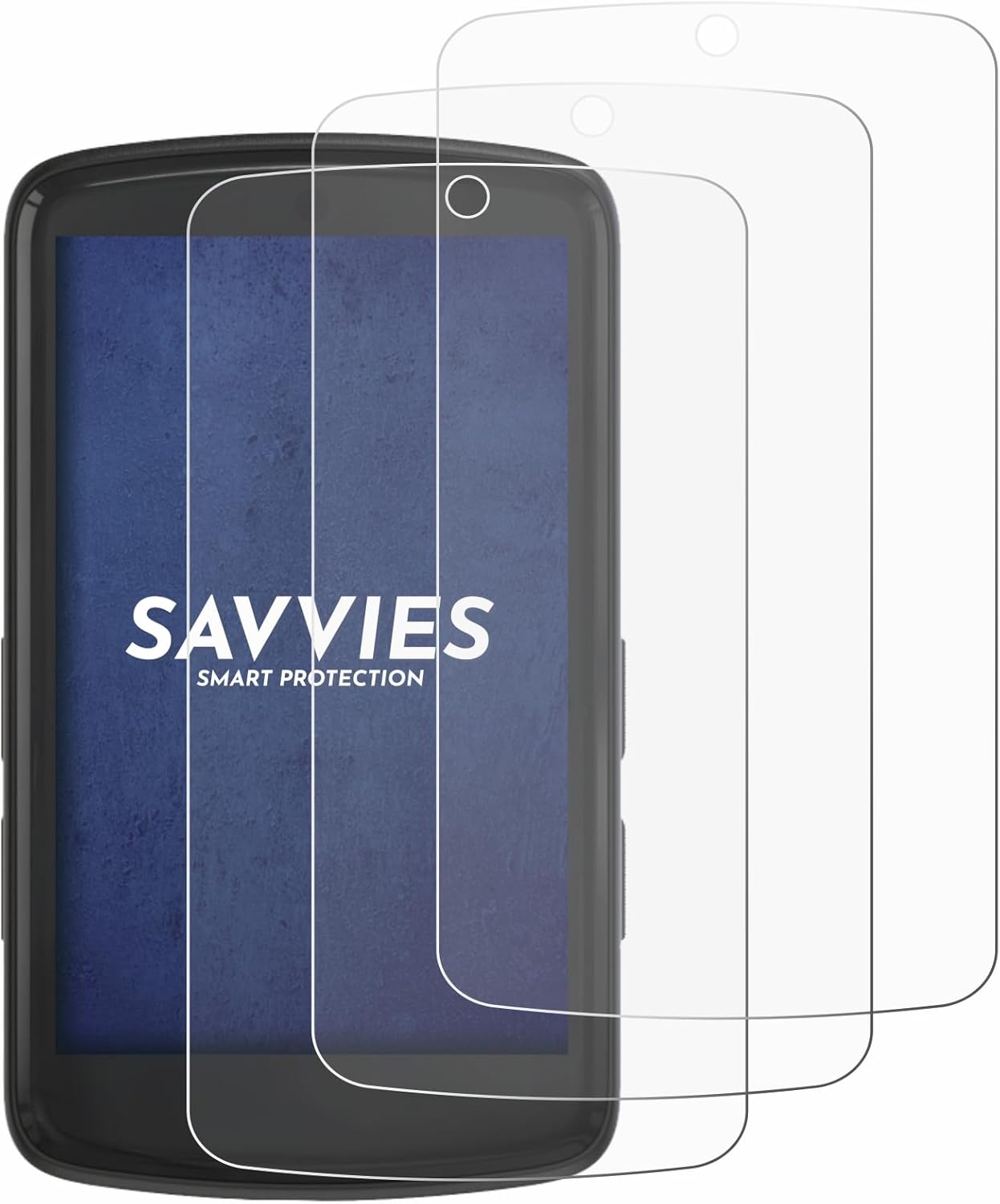 Detalle de Savvies 6 Pezzi Pellicola Protettiva per Bryton Rider S810 – Protezione Trasparente dello Schermo