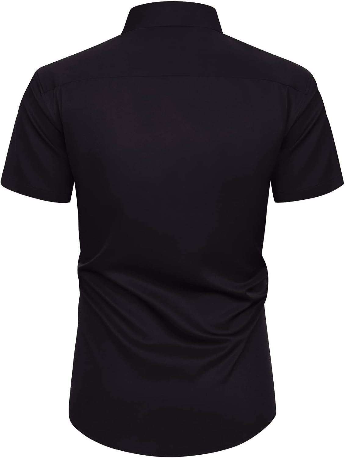 Detalle 2 de J.VER Herren Hemd Kurzarm Freizeithemd mit Tasche Regular Fit – Bügelleicht, Stretch und Knitterarm