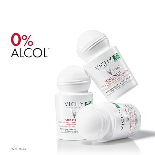 Detalle de Vichy Dermo-Tolerance Deodorante Roll-On: protezione antitraspirante intensa per tutti i tipi di pelle