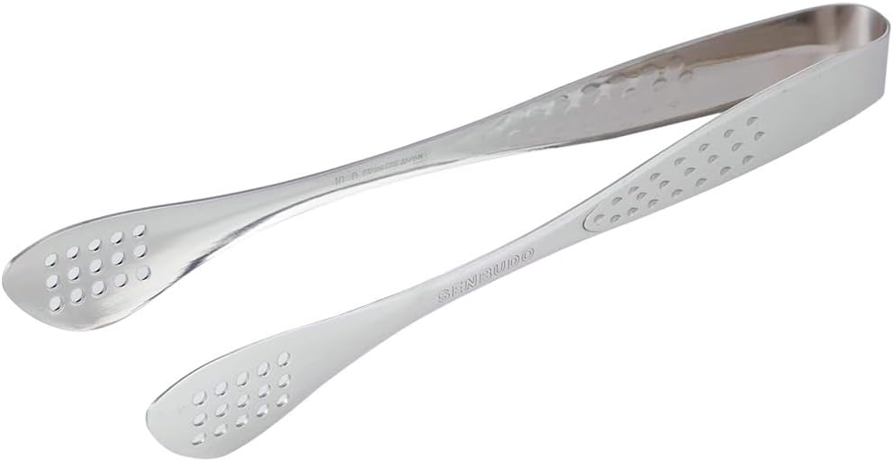 Detalle de 下村企販 38857 サラダトング 18-8ステンレス製・食洗機対応・全長約20.6cm