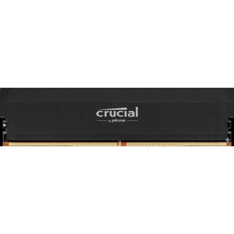 Detalle de Crucial PRO 16GB DDR5 6000MHz CL36 Negro