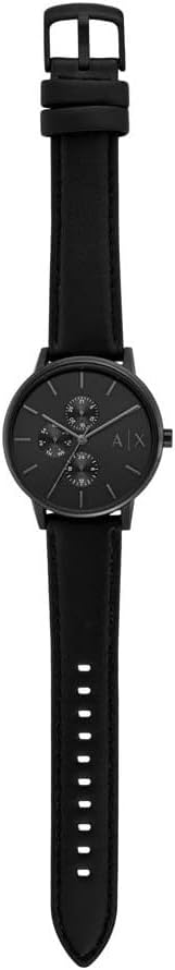 Thumbnail 4 de Armani Exchange Orologio da uomo con cassa 42 mm, cinturino in pelle e movimento multifunzionale al quarzo