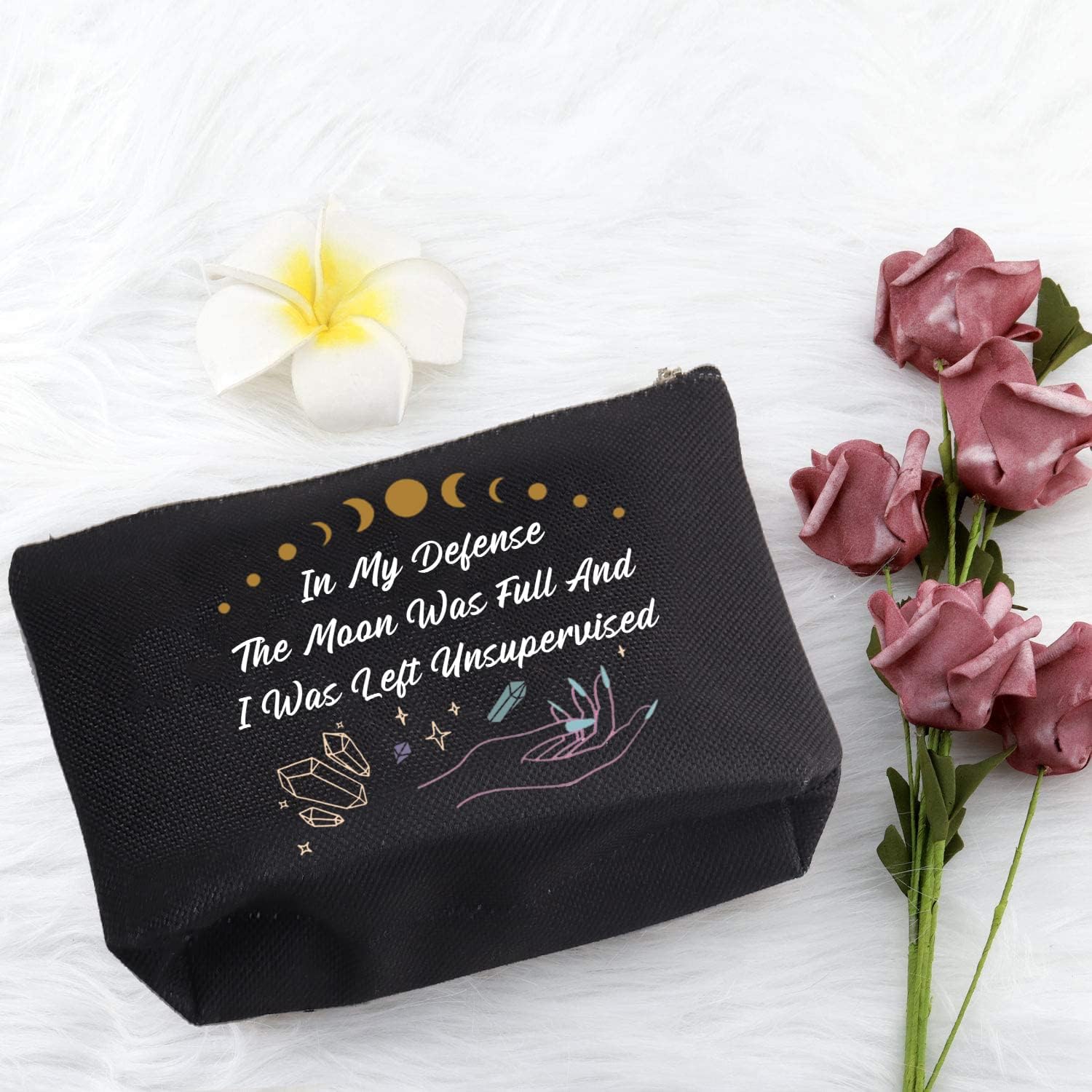 Detalle de PXTIDY Moon Phase Cosmetic Bag