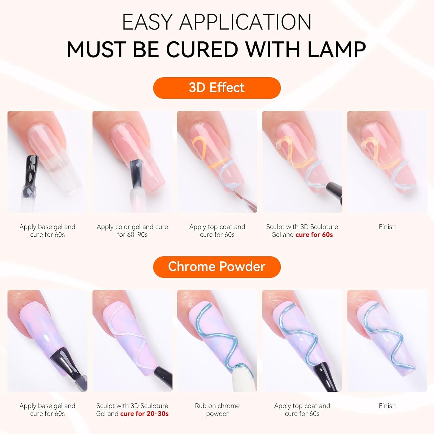 Thumbnail 5 de Makartt 3D Gel Nail Art 15 g Nagelkleber Gel đź’…