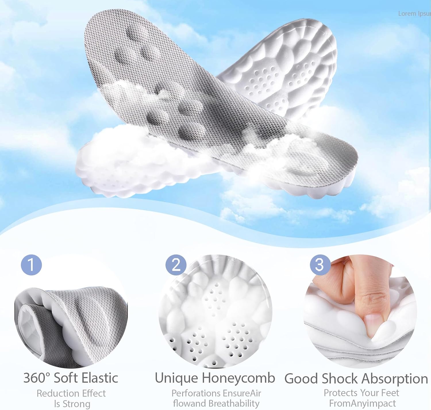 Detalle de DWTWLE Insoles, US 14–14.5