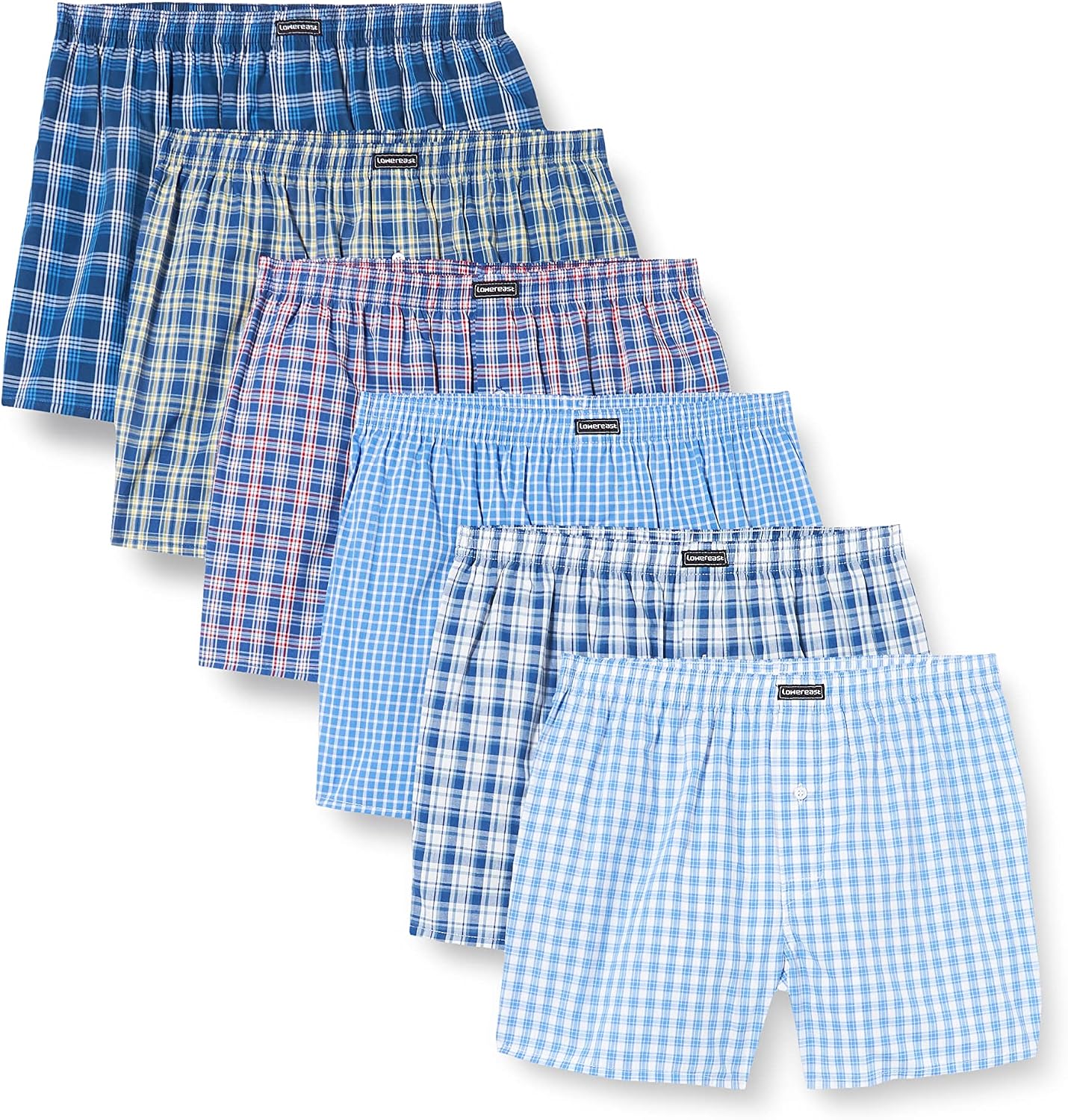 Thumbnail 6 de Lower East American Boxershorts Herren 100% Baumwolle