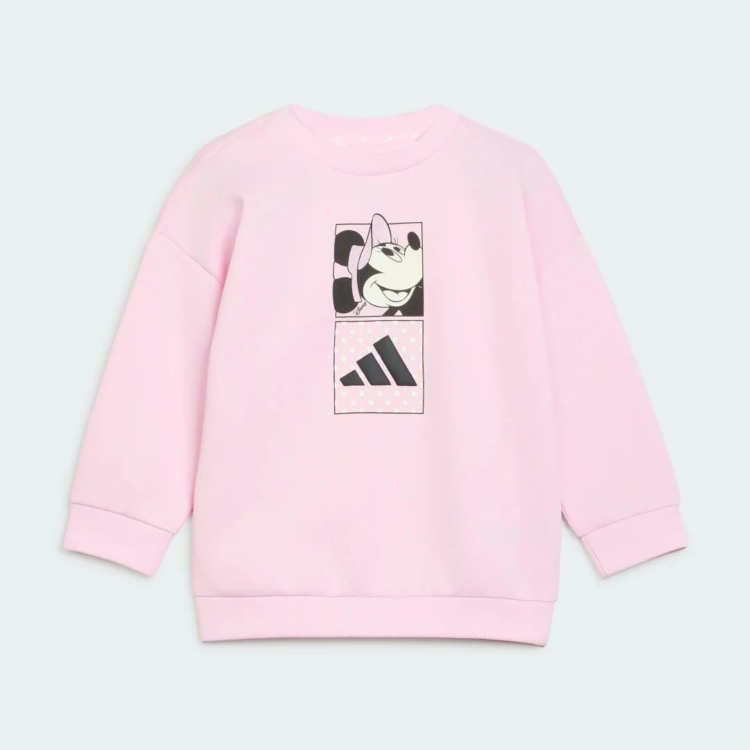 Thumbnail 1 de Conjunto con camiseta Adidas Disney Minnie Mouse — rosa