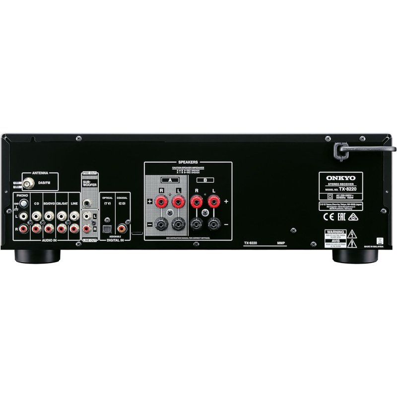 Thumbnail 2 de Onkyo TX-8220 Receptor estéreo 100 W 2.1 canales negro 🎧