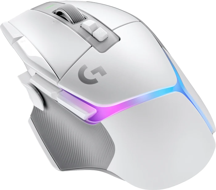 Detalle de Logitech G502 X Plus Lightspeed Kabellose Gaming-Maus Weiß – präzise, anpassbar und zuverlässig