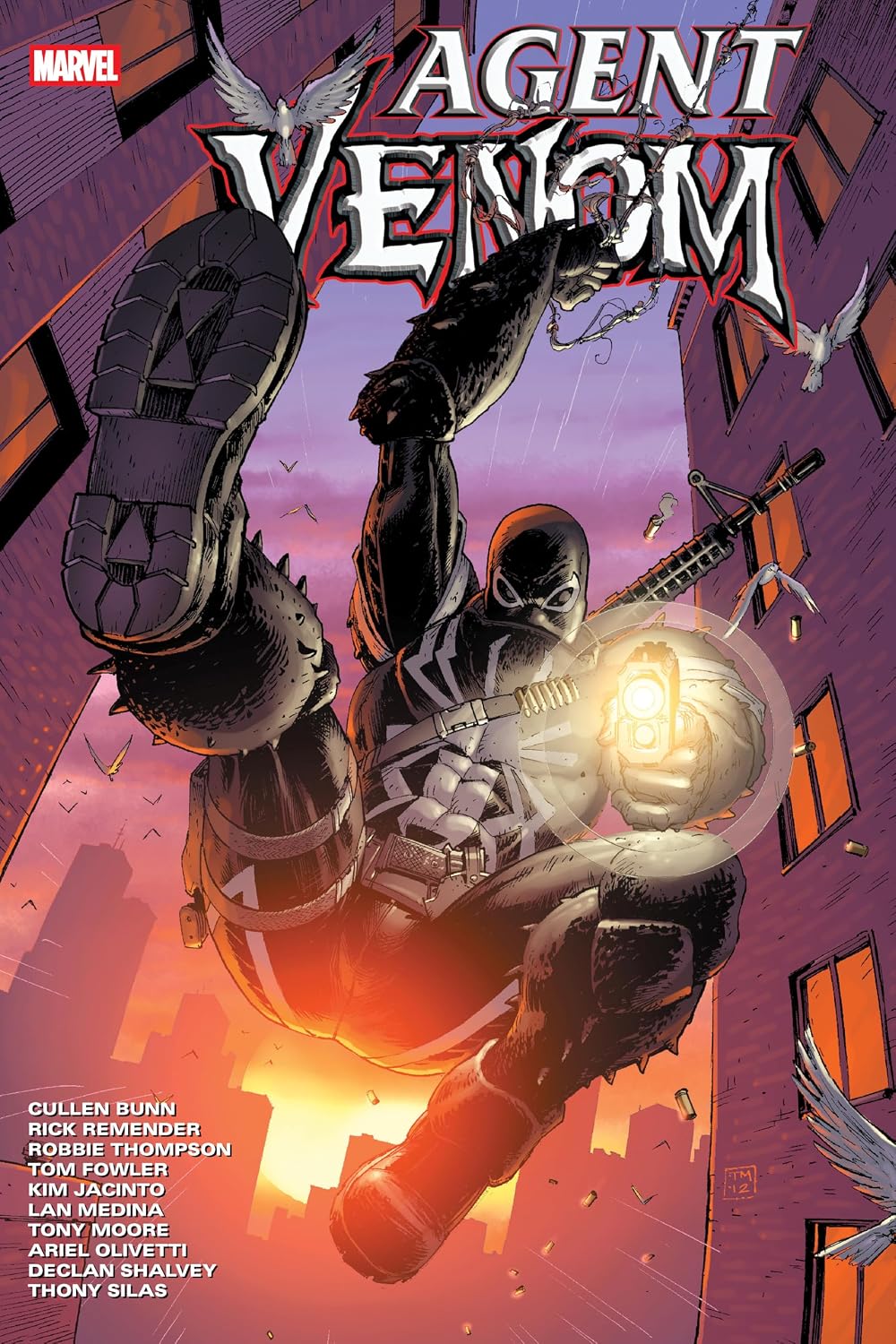 Detalle de Agent Venom Omnibus – Marvel-utgåva med 1 464 sidor