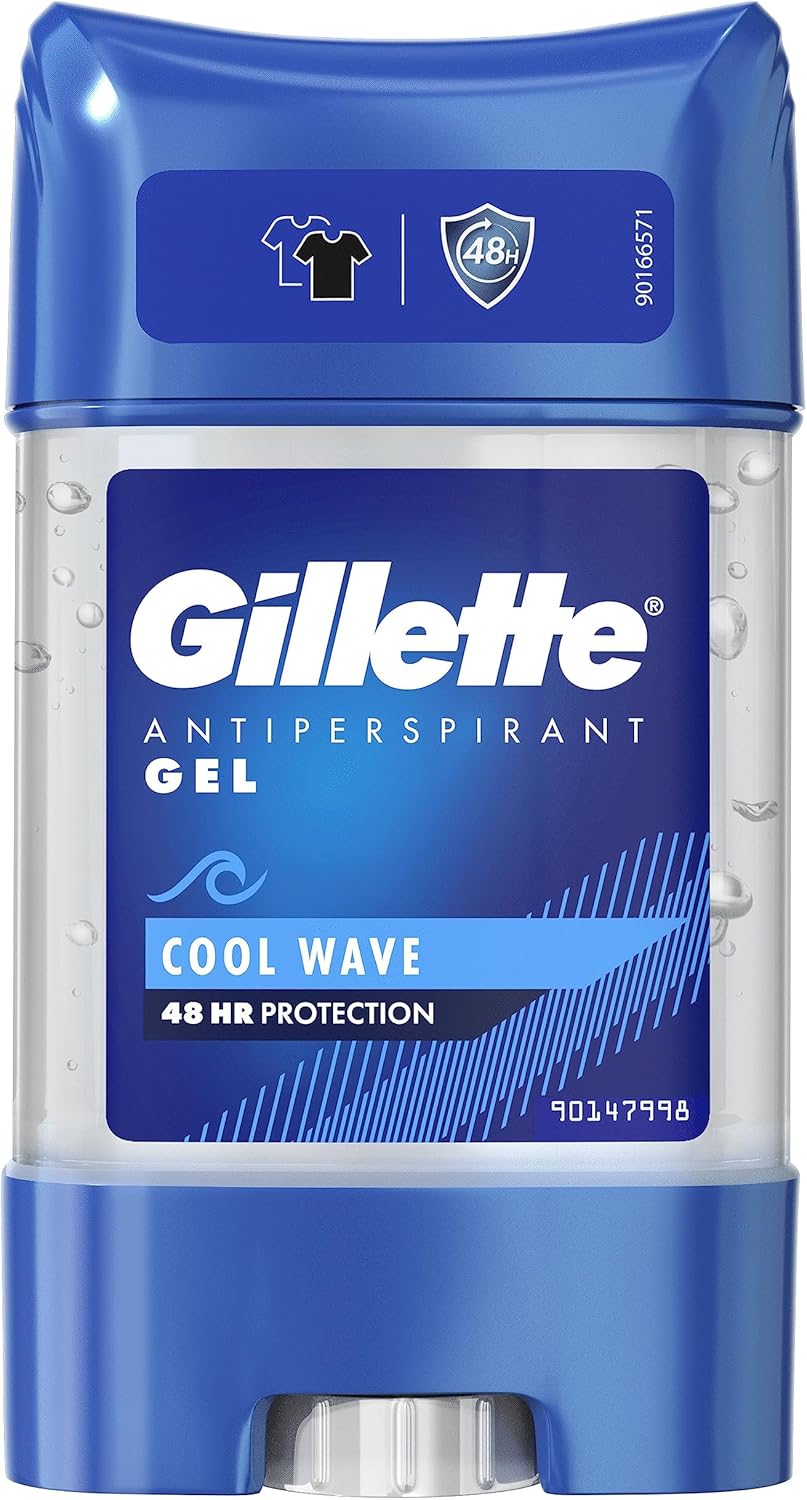 Thumbnail 4 de Gillette Clear Gel Cool Wave Antitranspirante Hombre, Pack 4x70ml 😊