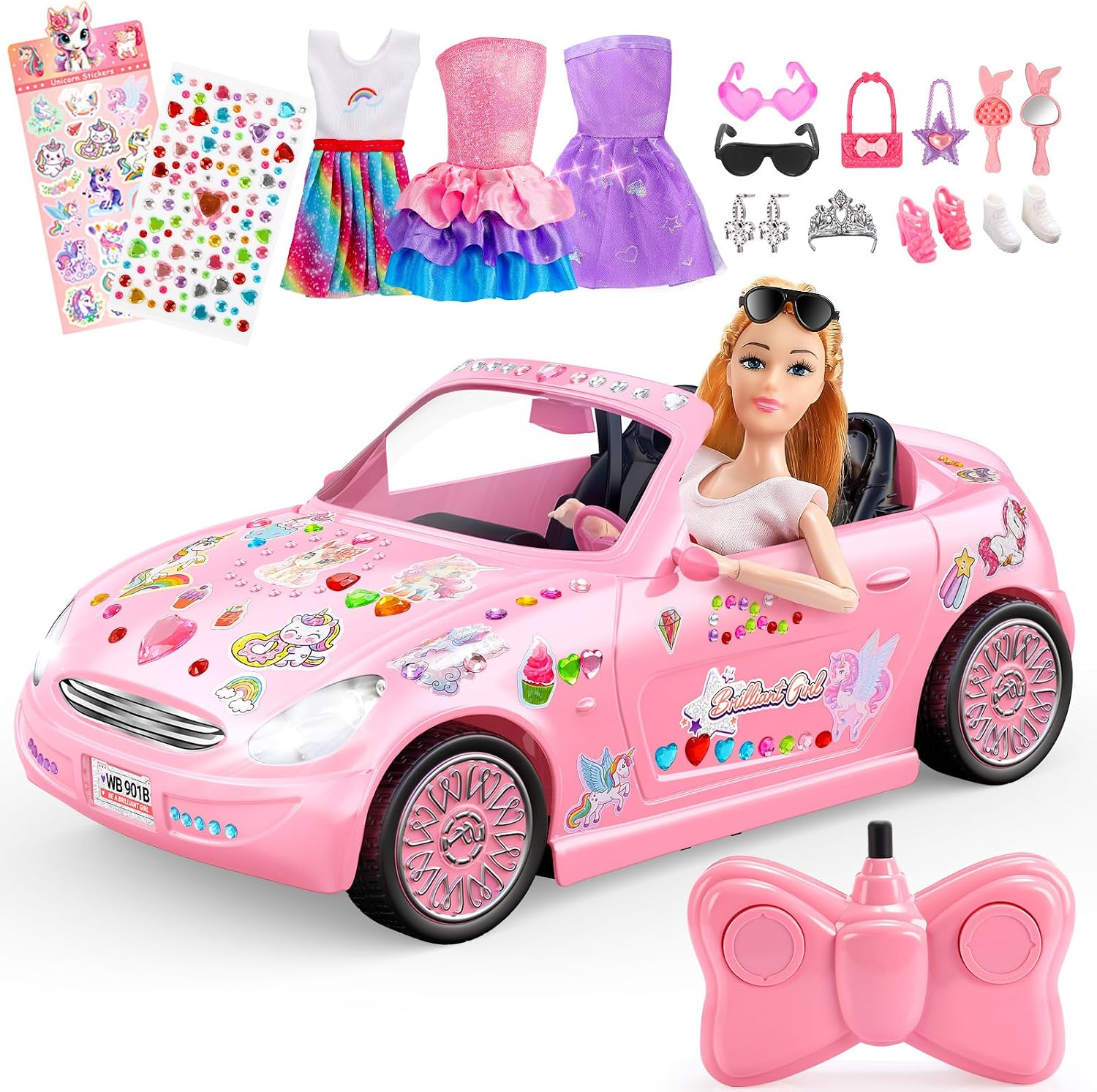 HappyGoLucky Voiture télécommandée 3-12 ans