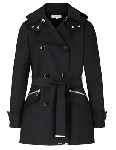 Detalle de Morgan Gabardina entallada gabardina Negro 38