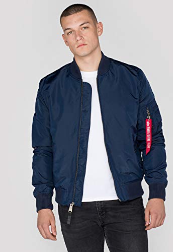 Detalle de ALPHA INDUSTRIES MA-1 TT Chaqueta 1 L azul